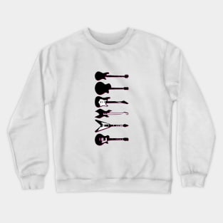 Various Guitar Crewneck Sweatshirt